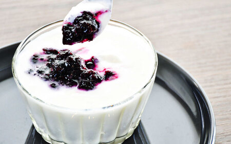 果肉ごろごろ手作りブルーベリージャム 200g×4個 / ジャム ブルーベリージャム ブルーベリー ベリー / 諫早市 / 横林ブルーベリー園 [AHCS001]