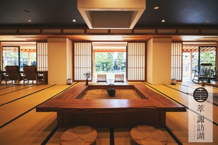 上諏訪温泉 しんゆ/萃sui-諏訪湖 宿泊券 15,000円分 / 宿泊 観光 諏訪湖 信州 長野県 諏訪市 諏訪 [12-04]