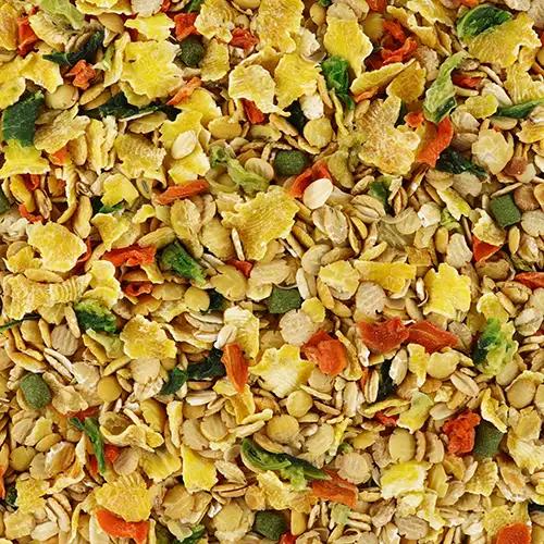 ハーティー もぐもぐベジグレ 260g × 3袋 小動物用フード ペットフード 野菜 豆 穀物 おやつ 保存料・着色料無添加 砂糖不使用 乳酸菌（フェカリス菌）配合 [BU030sa]