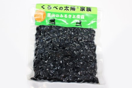 富山のふるさと煮豆 黒豆 300g×1袋 [ 豆 煮豆 くろまめ クロマメ ]/くろべの太陽/富山県 黒部市 加工食品 惣菜 