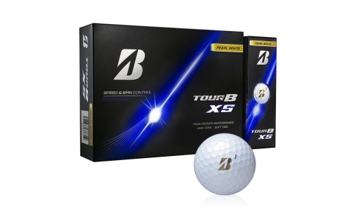 2026年モデル TOUR B XS 5ダース【パールホワイト】ブリヂストン ゴルフボール｜60個入り BRIDGESTONE ブリジストン ツアーB スピン系 ディープ感 ソフトフィール 打感 乗り感 風に強い 強弾道 高耐久性 ふるさと まとめ買い 大量 golf [2354]