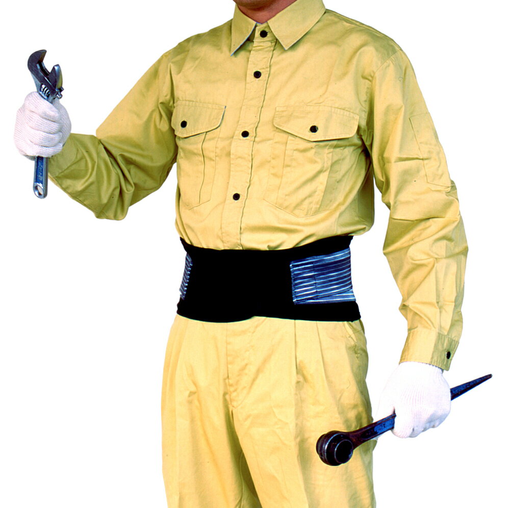 【ふるさと納税】コシラクベルト(サイズS/M/L/LL) [腰楽 ベルト 腰痛 腰痛予防 腰痛緩和 腰椎ガード 作業服 軽量 通気性 マジックテープ付 加東市 兵庫県