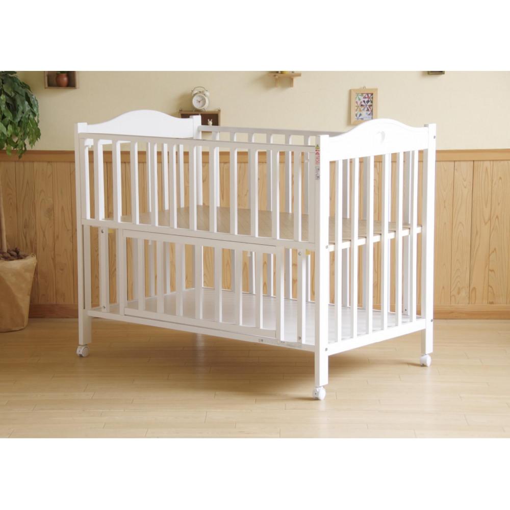 【ふるさと納税】ベビーベッド「プロヴァンスWH」＋「スターレットゴールド」ベビー布団7点セット | ベビーベッド ファニチャー 人気 おすすめ 送料無料