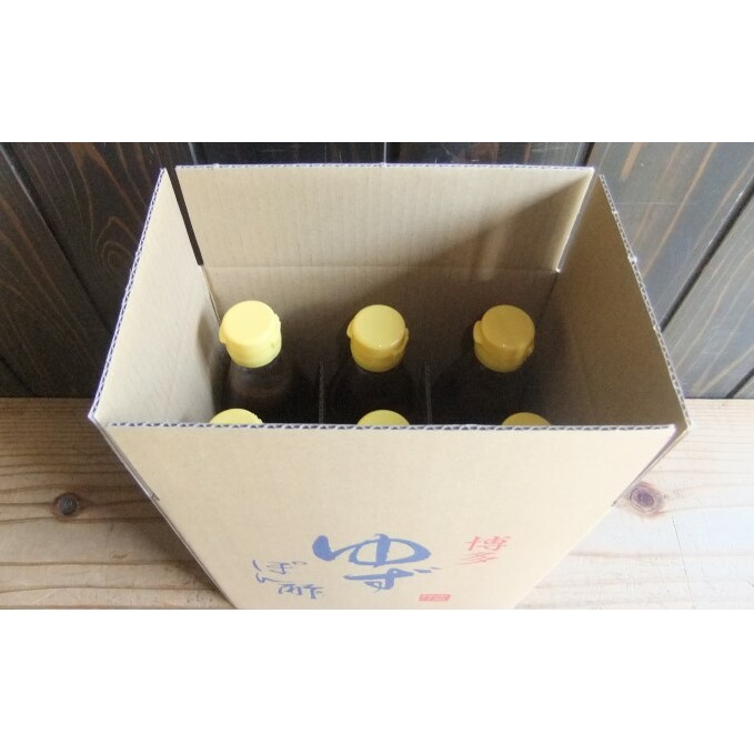 ぽん酢 ゆずぽん酢 博多 老舗 360ml×6本 セット 味付けぽん酢 調味料 ポン酢 果物類 柚子 完熟ゆず 水炊き 香り ノンオイルドレッシング _イメージ2