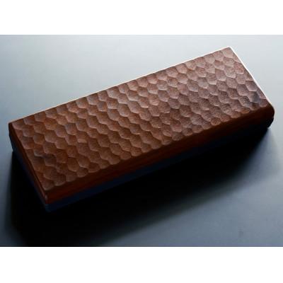 ふるさと納税 府中市 【広島県府中市産】HHKB専用亀甲名栗木製パームレスト&ルーフ　ウォールナット 蜜蝋クリーム付き |  | 02