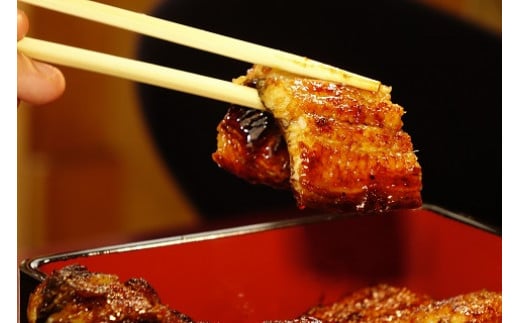 三河一色産　うなぎ手焼き【蒲焼パック4尾(1尾150g～180g)】・U035-480
