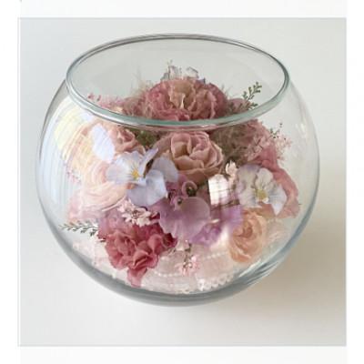 ふるさと納税 日之影町 ボトルフラワー「ボウルL」