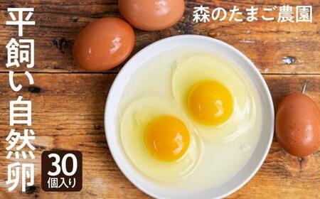 自然卵 30個 セット たまご 卵 飛騨高山 森のたまご農園 LW006