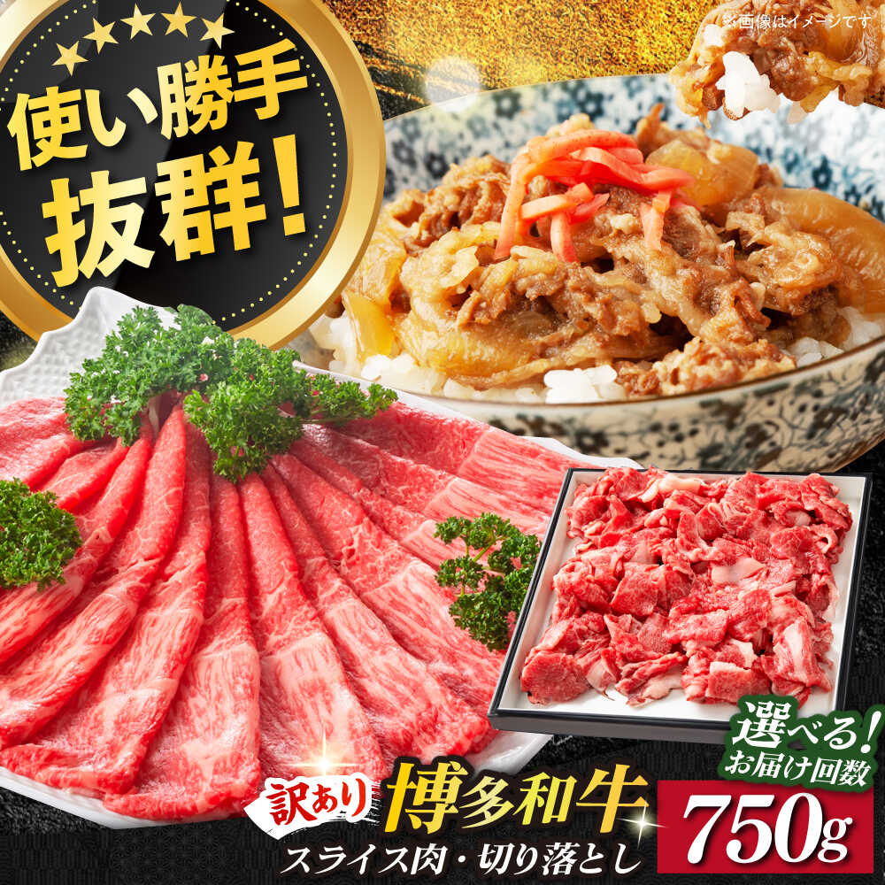 【ふるさと納税】【訳あり】博多和牛 しゃぶしゃぶ すき焼きセット《築上町》【株式会社MEAT PLUS】[ABBP061] 定期便