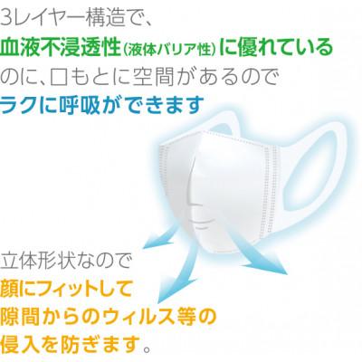ふるさと納税 高山市 医療用マスクJIS規格適合　3Dサージカルマスク　小さめ60枚入×6箱セット　TR3338 |  | 02