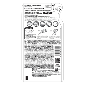 エーザイ　イータック抗菌化スプレーα（アルコールタイプ）250mlスプレーボトル×1本&200ml詰め替え用パウチ×1個 気になるところに「シュッ 」として「サッ」と拭くことで、ウイルス・菌を除去、抗