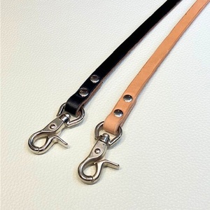 [13mm幅] 本革 高級 ベンズ の ショルダーリード 犬 カラー：ヌメ