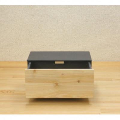 ふるさと納税 印南町 ひのき張り マスク収納ボックス 1段 引き出し式収納ボックスでマスクをすっきり収納 |  | 01