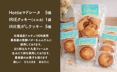 お菓子 IRIE焼き菓子セット マドレーヌ クッキー 洋菓子 焼き菓子 菓子 セット スイーツ おやつ チョコ バター プレゼント 手土産 九十九里町 千葉県