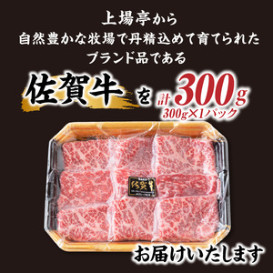 佐賀牛モモスライス 300g ／ すき焼き モモスライス【A169】