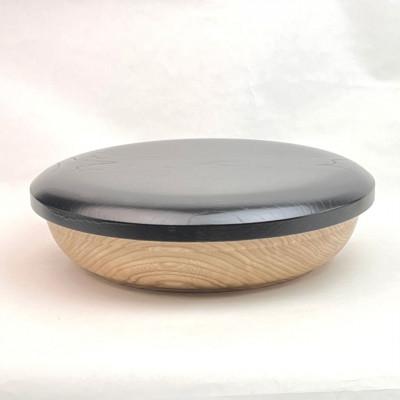 ふるさと納税 南木曽町 ちらし寿司の器浅33cm蓋付(黒) |  | 02