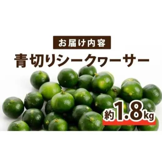 【2027年先行予約】青切り シークヮーサー 約1.8kg 
