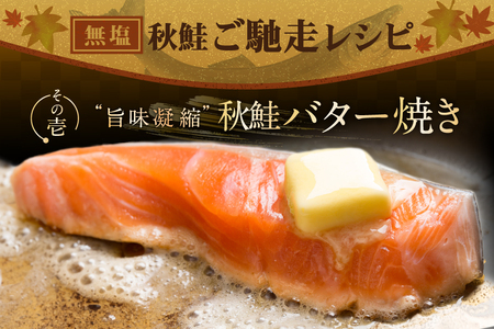 北海道産 骨取り済 カット秋鮭 約 1.2kg （600g×2） 天然 無塩 訳あり サイズ不揃い【KT0000033】