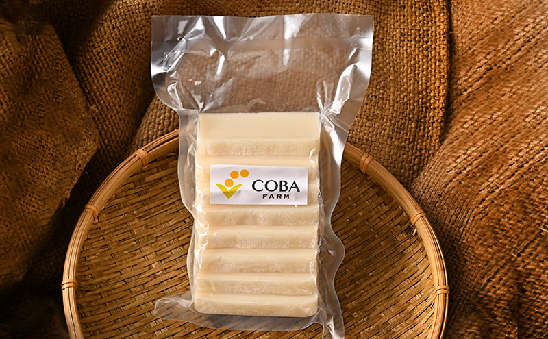 自然栽培の小餅（8個入り）/農薬・肥料不使用！高級和菓子に使われる、もち米のトップブランド「滋賀羽二重もち」を使用！ 2袋(角餅)