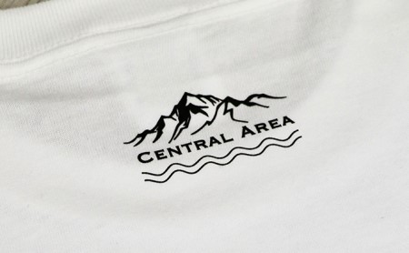 揖斐川町 マンホールTシャツ 白 Mサイズ
