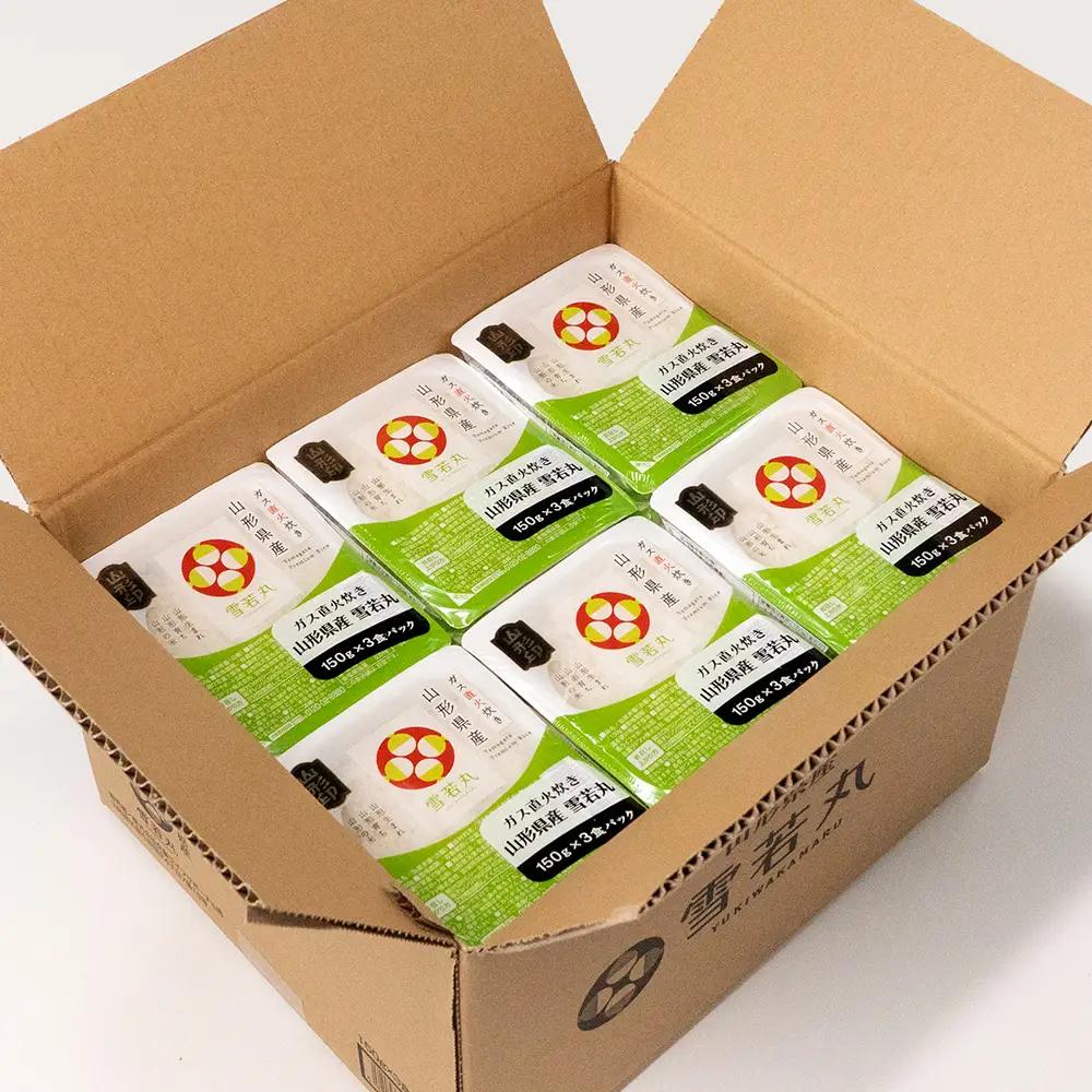 米 雪若丸 パックご飯 パックごはん パックライス 150g 36食入 ja-ywprx36