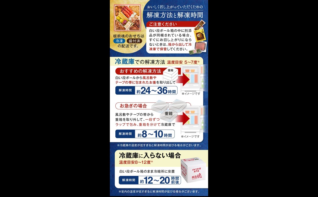 【C-178】「板前魂の祝寿」和洋中華風三段重おせち(3人前)