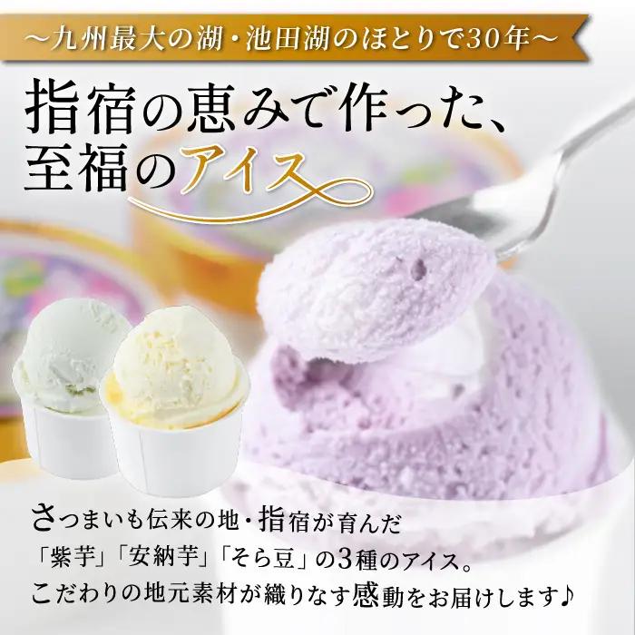 こだわりの逸品 特別な紫いもアイスと上品な安納芋 アイス8個セット イッシーホンポ IB122-002 アイス アイス