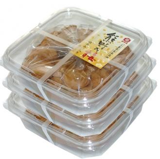 梅干し 熊野乃梅 はちみつ （塩分8％）500ｇ×3パック【snby0007A】