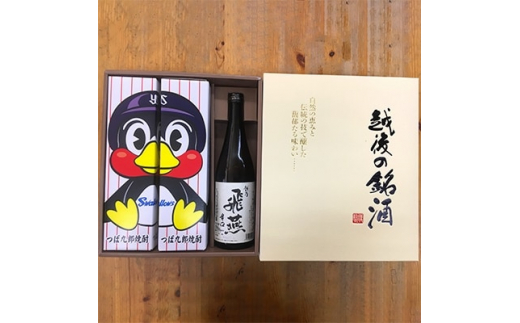 
乙類焼酎「つば九郎焼酎」と清酒「越乃飛燕辛口」セット FCSF017003
