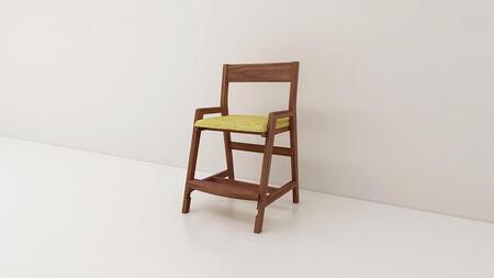 【開梱設置】高野木工 セレスト チェア ウォルナット 生地：CHART6　ミモザ【10年保証】