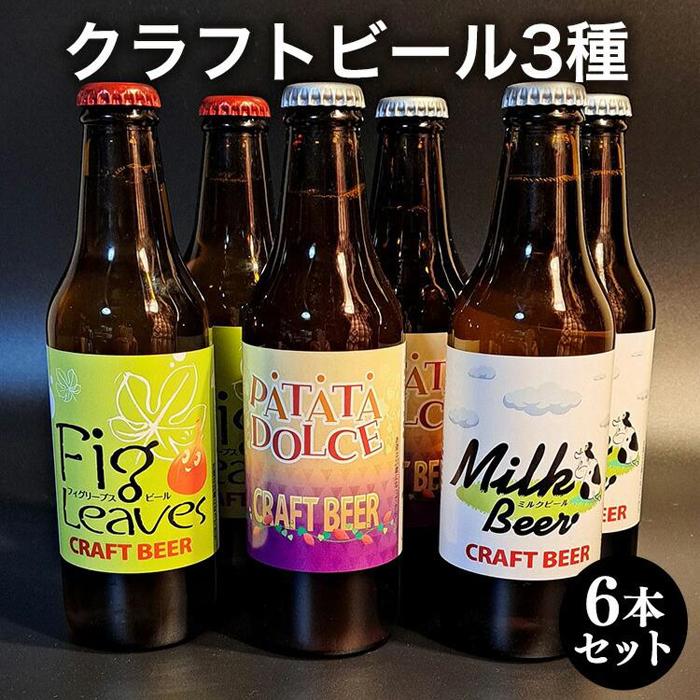 【ふるさと納税】621.クラフトビール3種6本セット ※離島への配送不可