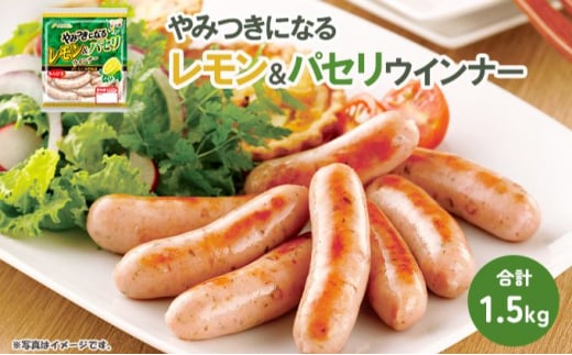 やみつきになるレモン＆パセリ ウインナー 10パック（150g×10P）【配送不可：離島】[№5786-5233]