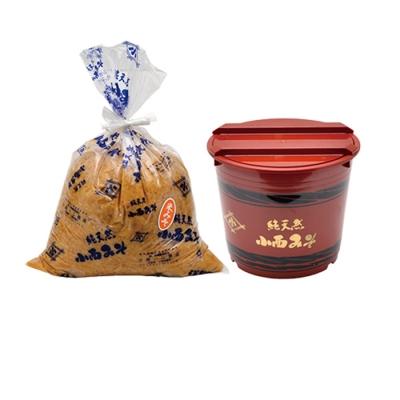 ふるさと納税 福智町 小西みそ 純天然 米みそ2kg(樽入) |  | 01