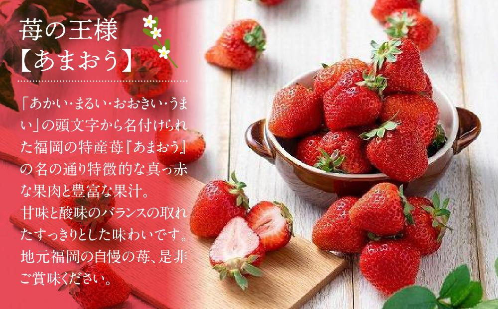福岡産あまおう1パック＆明太子200g【筑前町】※一部離島不可