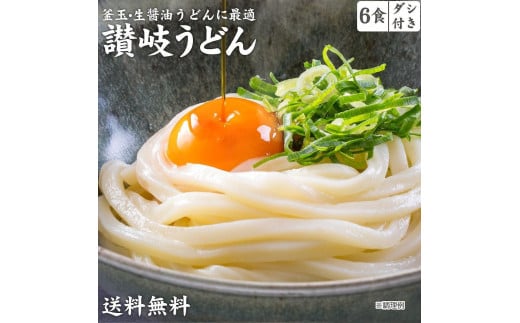 
            讃岐うどん6食つゆ付（普通麺）
          