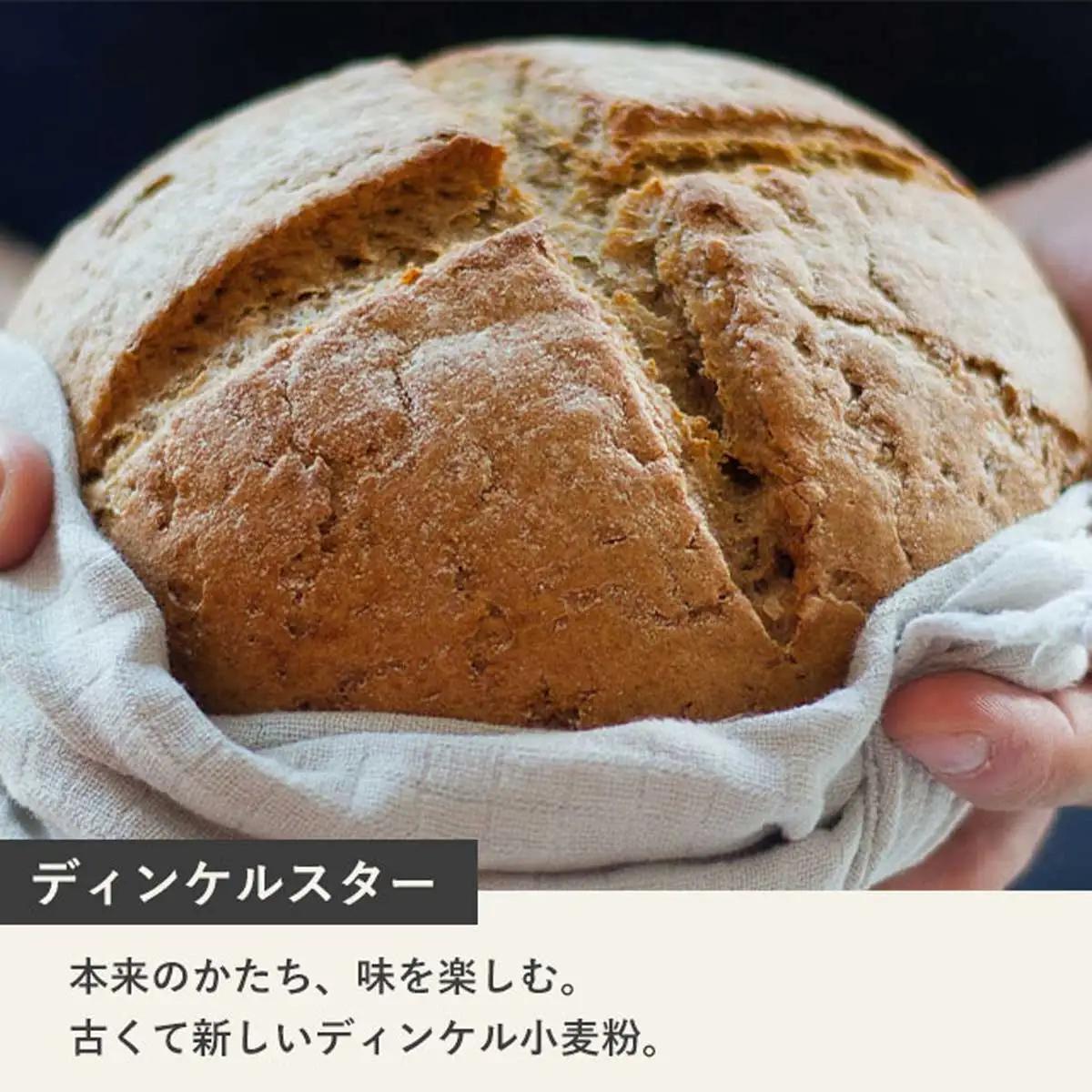 【毎月定期便】北海道産 小麦粉 スペルト小麦全粒粉 ディンケルスター 2.5kg 全2回 MROBI017
