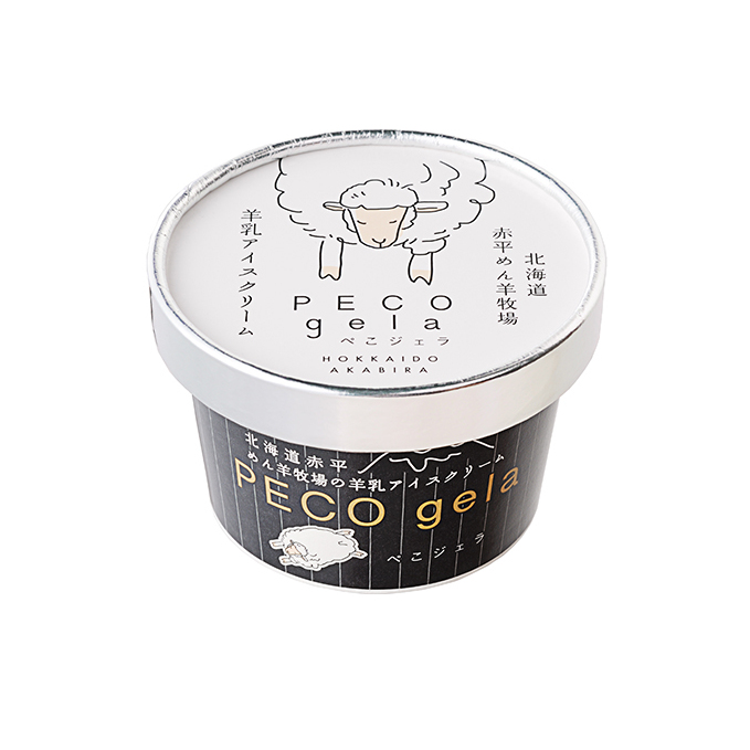 【3ヶ月連続お届け】ぺこ・ジェラ～北海道赤平産羊乳アイスクリーム～100ml×12個 お菓子 _イメージ2