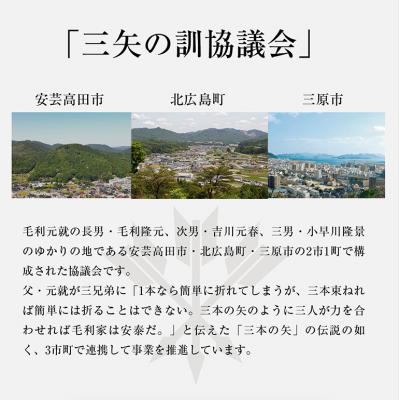ふるさと納税 三原市 【三矢の訓共通返礼品】毛利三兄弟ふるさとのお米　食べ比べセット 2kg×3セット[189-001] |  | 03
