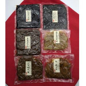 築地江戸一　人気佃煮6種詰め合わせ【配送不可地域：離島】【1652025】