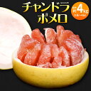 【ふるさと納税】チャンドラポメロ 約4kg（3玉-4玉）柑橘 フルーツ 果物 くだもの 熊本県 送料無料