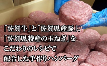 佐賀牛入合い挽きハンバーグ（150g×10個 B115-005