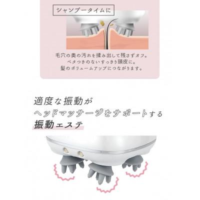ふるさと納税 つくばみらい市 頭皮マッサージャー　ホワイト |  | 01