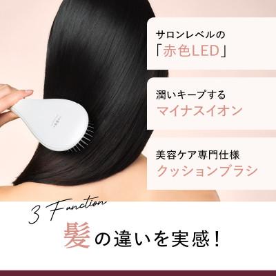 ふるさと納税 つくばみらい市 【ホワイト】WAVEWAVE EMS Brush Air クッションブラシ◆ウェイブウェイブ |  | 03
