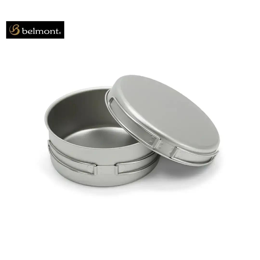 [ベルモント] チタンクッカー (L) アウトドア用品 キャンプ用品 登山 防災 アウトドアギア 燕三条製 【018S081】