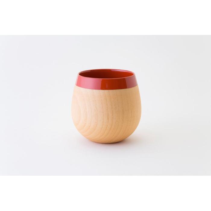 【ふるさと納税】 コーヒーカップ オレンジ 1個 木製 マグカップ 漆塗り 木 漆 ナツメ なつめ 天然漆 chanto (シャント) 彦根仏壇 伝統工芸品 伝統 職人 北欧風 北欧 食卓 食卓雑貨 インテリア マグ コーヒー カップ コップ 器 うるし カラフル 茶色 食器 日用品 滋賀 彦根
