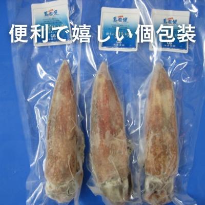 ふるさと納税 海士町 【便利な個包装】高級朝どれ白いか丸ごと3本セット【ぜひお刺身で!】 |  | 03