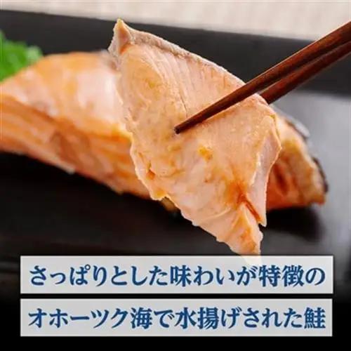 天然　新巻鮭半身切身　(2切れ×5パック)【配送不可地域：離島】【1683196】