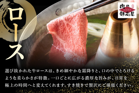 飛騨牛 A5等級【冷蔵配送】ローススライス【500g】着日指定可 飛騨牛