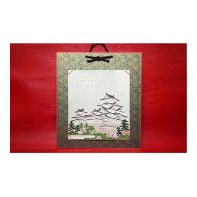 ふるさと納税 姫路市 [53650124]姫路革細工「姫路城」色紙掛