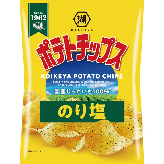 【ふるさと納税】湖池屋　ポテトチップスのり塩　55g×12袋入　【ポテチ】 じゃがいも ジャガイモ お菓子 スナック おやつ おつまみ ポテトチップス ポテト チップス 大容量 まとめ買い プレゼント ギフト スナック菓子 送料無料